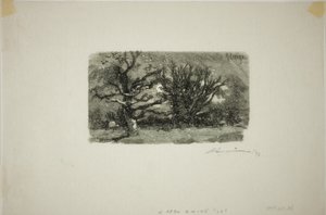 Au Dormoir de Lantara autorstwa Louis Auguste Lepère