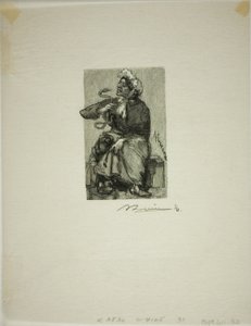 Serpent Merchant autorstwa Louis Auguste Lepère