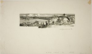 Sole Valley autorstwa Louis Auguste Lepère