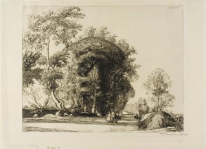 Droga do St. Gilles autorstwa Louis Auguste Lepère