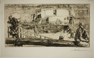 Myjnia autorstwa Louis Auguste Lepère