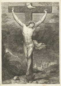 Chrystus na krzyżu autorstwa Louis Bernard Coclers