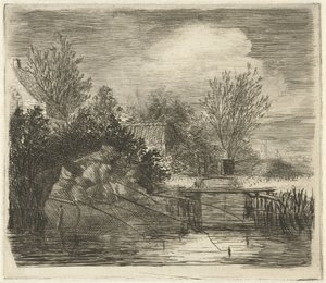 Wędkarze nad rzeką autorstwa Louis Bernard Coclers