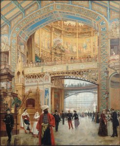 Galerie des machines na Światowych Targach w Paryżu 1889, 1890.