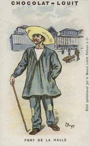 Fort de la Halle (chromolitho) autorstwa Louis Borgex