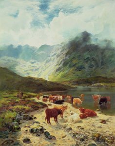 Loch w Ross-shire, 1888 r.