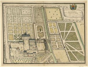 Abbaye de Bourgueil, plan ogólny