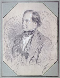 Wiktor Hugo (1802-85), 1843 autorstwa Louis Boulanger