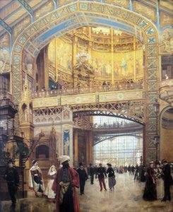 francuski: Le Dôme Central de la Galerie des Machines lors de l