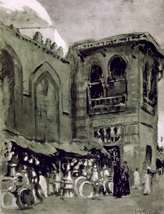 Kupiec miedzi, Kair, Egipt, 1928