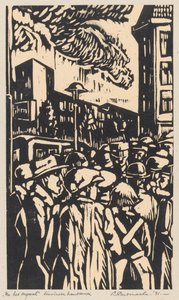 Po wypadku (oryginalny tytuł na przedmiocie) autorstwa Louis Cardinaals (signed by artist)