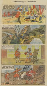 Luksemburg, Jean-Bart (kolor lito) autorstwa Louis Charles (after) Bombled