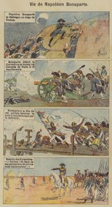 Życie Napoleona Bonaparte (kolor lito) autorstwa Louis Charles (after) Bombled