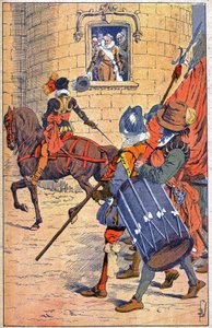 Henryk IV w Paryżu autorstwa Louis Charles Bombled