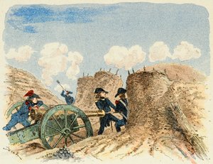 Ilustracja zaczerpnięta z książki „Les heros du Siecle”, anegdotyczne recytacje Dicka de Lonlay i ilustrowane przez Louisa Bombleda (1862-1927) autorstwa Louis Charles Bombled