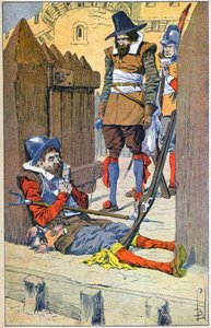 Siedziba La Rochelle autorstwa Louis Charles Bombled