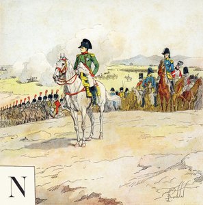 Litera N: Napoleon, „Będę żołnierzem” (Będę żołnierzem) - Alfabet wojskowy