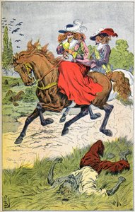 Wielka panna autorstwa Louis Charles Bombled