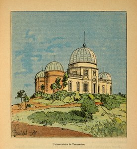 Wojna na Madagaskarze – anegdotyczna historia francuskich ekspedycji z lat 1885-1895 Henri Galli dit Galllichet (1854-1922), ilustracja Louis Bombled (1862-1927): The Tananarive Observatory w 1895, kolekcja prywatna autorstwa Louis Charles Bombled