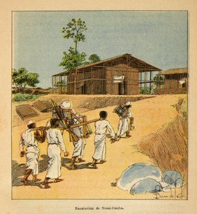 Wojna na Madagaskarze – anegdotyczna historia francuskich ekspedycji z lat 1885-1895 Henri Galli dit Galllichet (1854-1922), zilustrowana przez Louisa Bombleda (1862-1927): sanatorium w Nossi-Cumba w XIX wieku, kolekcja częściowa autorstwa Louis Charles Bombled