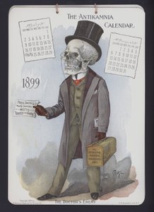 Ilustracja do kalendarza antykamnijskiego, 1899