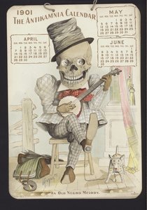 Ilustracja do kalendarza antykamnijskiego, 1901