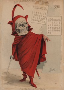 Mefistofeles, ilustracja do kalendarza antykamnijskiego