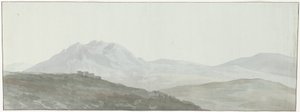 Widok na szczyty Apeninów Vue de quelques Cimes de l
