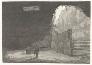 Jaskinia Fontein w de oude stad Manduria Jaskinia i Fontanna Mandurian wzmiankowana w Pliniuszu Podróże po Włoszech, Sycylii i Malcie - 1778 (tytuł serii)