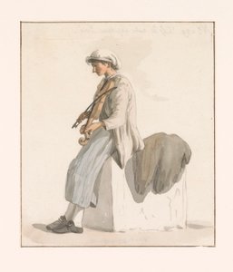 Zoon van kapitein Erie gwałci Syn naszego Kapitana Erie (tytuł na obiekcie) Podróże po Włoszech, Sycylii i Malcie - 1778 (tytuł serii) autorstwa Louis Ducros