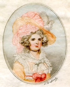 Portret kobiety, XVIII wiek. autorstwa Louis Dupont