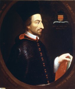 Portret Janseniusa (1585 - 1638) autorstwa F. Iprisa 1659. autorstwa Louis Dutielt
