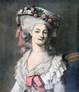 Marie-Louise, księżniczka Lamballe, 1892 autorstwa Louis Edouard Rioult