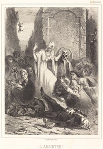 Absynt! autorstwa Louis Emile Benassit