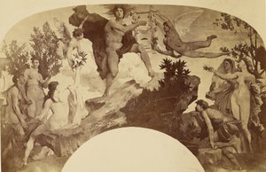 Apollo odbierający lirę