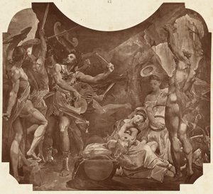 Jowisz i korybanty autorstwa Louis Emile Durandelle
