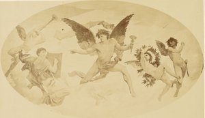 Sufit: Zodiak autorstwa Louis Emile Durandelle