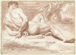 akademia nago autorstwa Louis Fabritius Dubourg