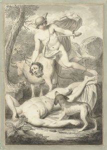 Merkury z głową Argusa autorstwa Louis Fabritius Dubourg