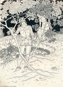 Ilustracja do Spensers Faerie Queene. Pieśń II. werset 30, c1895 autorstwa Louis Fairfax Muckley