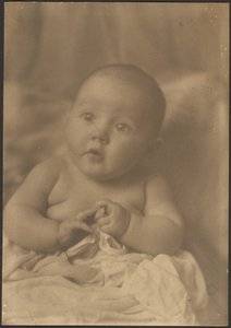 [Portret dziecka] autorstwa Louis Fleckenstein