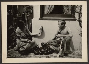 [Florence i syn z awokado]. autorstwa Louis Fleckenstein