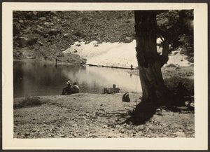 [Lake Scene] autorstwa Louis Fleckenstein