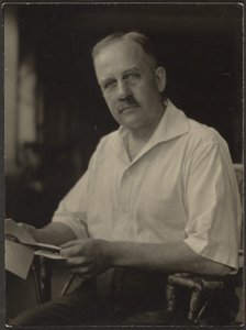[Mężczyzna trzymający list] autorstwa Louis Fleckenstein