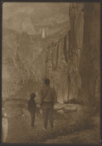 Szlak „Nevada Falls from Ledge”, Yosemite autorstwa Louis Fleckenstein