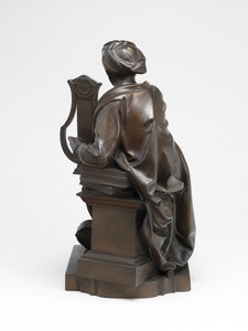 George Frideric Handel jako Apollo autorstwa Louis Francois (after) Roubiliac