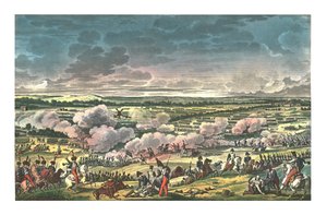 Bitwa pod Mont-Saint-Jean, znana jako Waterloo, 18 czerwca 1815, ok. 1850