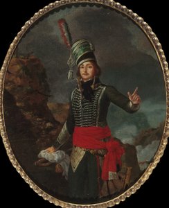 Portret generała François Séverina Marceau-Desgraviersa 1769-1796, ok. 1930 r. 1796. autorstwa Louis François Sergent Marceau