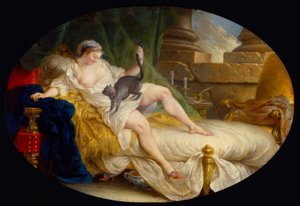 L.G.Blanchet, Julie odkrywa, że ​​została porzucona / 1759