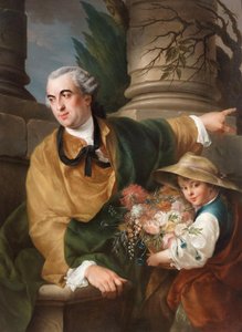 Portret Charlesa Claude Flahaut de La Billarderie, hrabiego Angiviller 1730-1809, 1760.